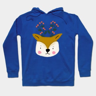 Cute Santa deer Hoodie